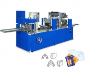 雙色印刷壓花折疊餐巾紙機(jī)